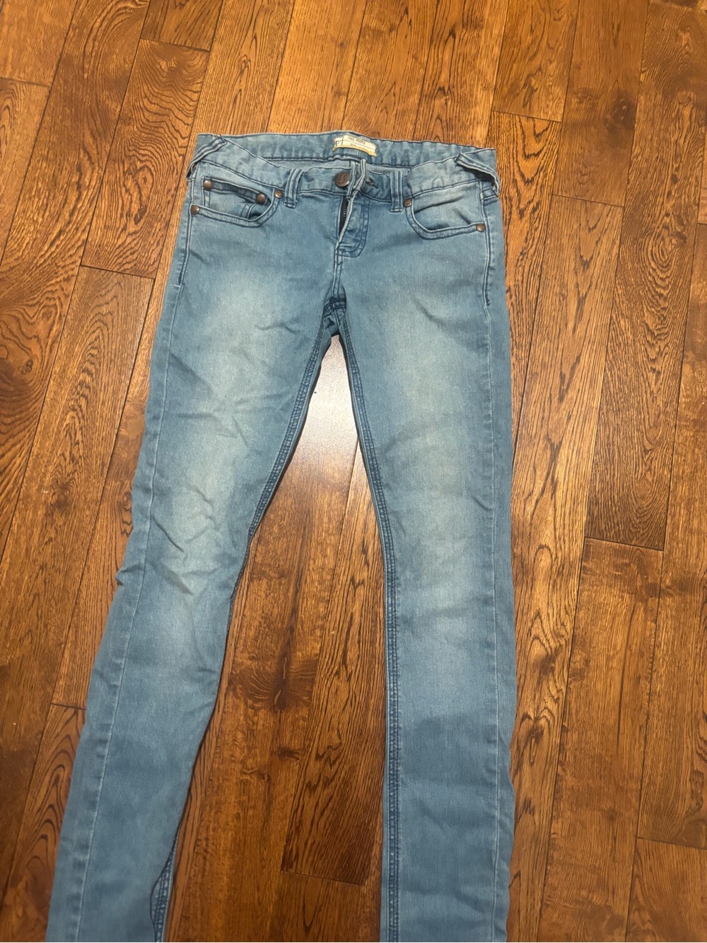 Free People Light Blue Skinny Jeans